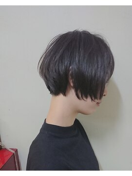 ロンド ブランシュ 錦糸町北口(Lond blanche) 20代30代40代50代丸みショート無造作カールデザインカラー