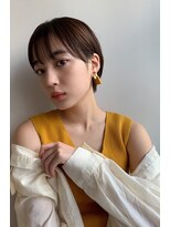 ノク(nok)&nbsp;乾かしただけで決まる大人マッシュショート_ワンサイドショート