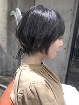 サロンドミルク 溝の口店(salon de MiLK) シンプルショートボブ