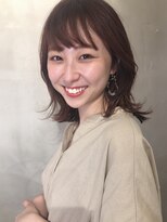 アナザーワールド(ANOTHER WORLD)&nbsp;ボブ/ウルフ/ピンクベージュ　【渡邉真実】