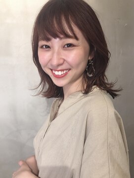 アナザーワールド(ANOTHER WORLD) ボブ/ウルフ/ピンクベージュ　【渡邉真実】