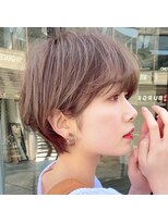 ミィ 浦和(mee)&nbsp;【mee.】ハイライトベージュ　ふんわりマニッシュショート