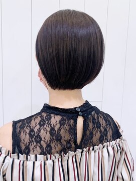 アイティーバイアルバム 下北沢店(IT by ALBUM) すっきりショート_ショコラベージュボブルフ_ba341592