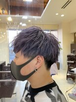 フォルテ 草薙店 【横顔が決まるスタイル】ライラックサーフマッシュ