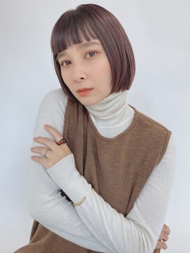 ルービック 枚方(Rubik's) 大人艶カラー/アゴラインミニボブ