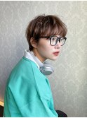 10代20代30代 大人可愛い マッシュショート ニュアンスパーマ
