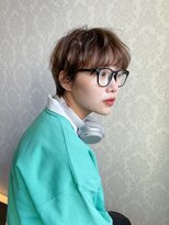 ハピネス 王寺店(Happiness) 10代20代30代 大人可愛い マッシュショート ニュアンスパーマ