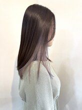 ギャラクシー ヘアードレッサーズ(galaxy hairdressers) インナーカラー ラベンダー