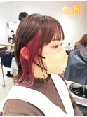 チェリーピンクイヤリングカラー×くびれミディ【シン】