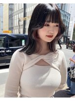 リリー(Lilley)&nbsp;(lilley内堀)韓国ヘア×インナーカラー