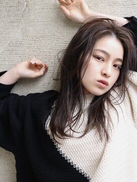 スペシウムバイアンバースデー(spacium by UNBIRTHDAY) ラフゆるウェーブくすみカラー●簡単スタイリング