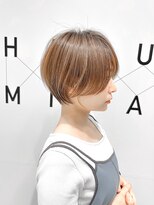 ハルキミナト ジャパン ヨコハマ(HARUKI MINATO japan YOKOHAMA)&nbsp;大人ハンサムショート20代30代40代50代オリーブグレージュ