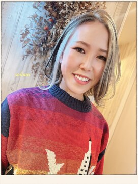 ソルナ(soluna) ☆ハイライトボブ☆