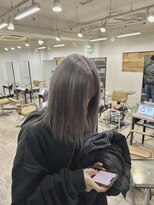 アジールヘア 所沢プロペ通り店(agir hair)&nbsp;美髪グレージュケアブリーチハイトーンカラー練馬所沢
