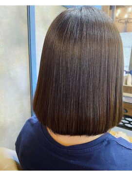 ベレッタ 枚方店(veretta.) おさまりが凄いボブヘアー　担当　小林/ミディアムボブ/ツヤ髪