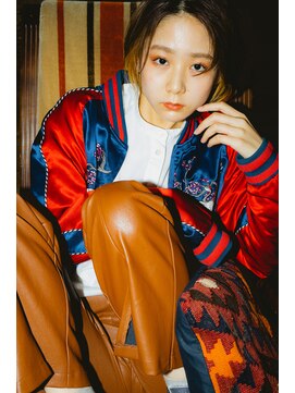 アッド バイ ケーツー(add by K-two) インナーカラー×ボブスタイル