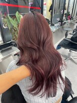 アルドーレフィエロ シンサイバシ(Ardore fiero shinsaibashi)&nbsp;ブリーチ無しでできるレッドブラウン×レイヤー☆[白川幸太]