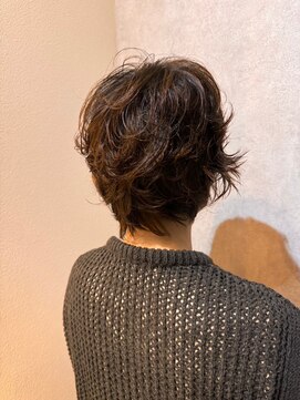 ウィスプ 赤羽店(wisp) 大人ショートヘア×白髪染め/白髪ぼかし/秋冬カラー/髪質改善#3