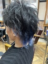 オーブ ヘアー リリー 博多2号店(AUBE HAIR lily)&nbsp;インナーカラーブルー！