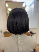 すっきりショートボブ