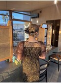 結婚式お呼ばれヘアセット