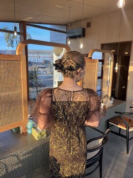 パレス(PAALS) 結婚式お呼ばれヘアセット