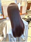 髪質改善ストレート&美髪カラーリング