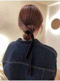 ◎韓国ヘアー顔周りレイヤーおくれミディアム毛前髪名古屋/名駅