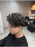 爽やか前髪立ち上げパーマ♪