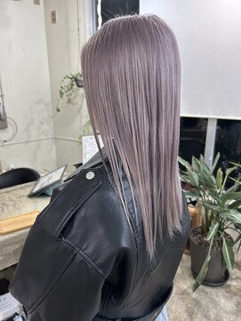 アミーリットルアットタクマ(amie:L at takuma) ホワイトピンクラベンダー
