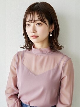 オレンジ梅田店(ORANGE) 20代30代40代/大人ボブ/ブラウンカラー【ミナ】