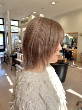 シャンプーボーイ ヒノ(SHAMPOO BOY Hino) ミルクティーベージュ