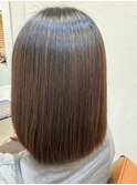 肩に触るくらいの丸みを感じるボブ♪