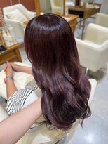 スペックホルダーミミ(Spec Holder mimi) 暗めカラーラベンダーピンク×ロング9.28