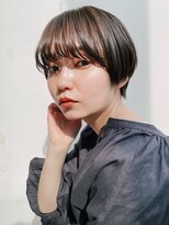 シンス 銀座(since)&nbsp;小顔似合わせカット/ショートボブ/グレージュカラー【銀座駅】