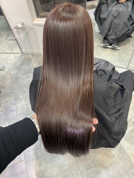 ルル(Lulu) 梅田/ブラウン/ベージュ/レイヤー/縮毛矯正/髪質改善