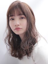 ウィズ 成田公津の杜店(Wiz) くせ毛風パーマ/柔らかミディ/レイヤーカット/シアーブラウン