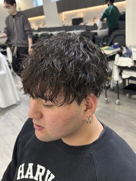 ビカムメンズヘアー 栄店(become men's hair) 3分でキマる縦落ちツイストスパイラル