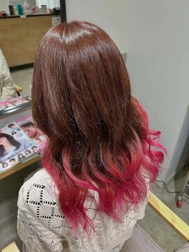 ラピスタ 池袋(Lapista) 韓国ヘアハッシュカットダブルハイライトカラー【Lapista池袋】