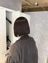 モク(mok)&nbsp;ピンクブラウン×タッセルボブ♪