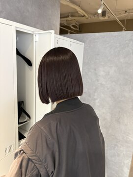 モク(mok) ピンクブラウン×タッセルボブ♪