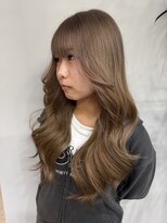 レブ 四条烏丸(Reb,)&nbsp;ミルクティーカラー　京都ブリーチ　ダブルカラー