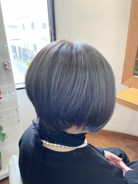 ナチュラルヘアーラック ショートボブ