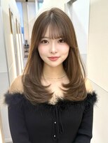 エン クラン バイ ヘッドライト たまプラーザ南口店(en. clan by HEADLIGHT) 重めミディアムレイヤーワンカール