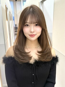 エン クラン バイ ヘッドライト たまプラーザ南口店(en. clan by HEADLIGHT) 重めミディアムレイヤーワンカール