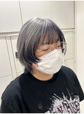 シルバー×ブルー