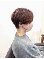 ラポール 南流山店(RAPPOR)&nbsp;マッシュショート/レッドブラウン/20代30代40代50代60代