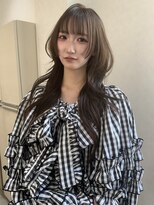 バランス ハレまち通り岡山駅前店(balance.) ハッシュカット×アッシュベージュ