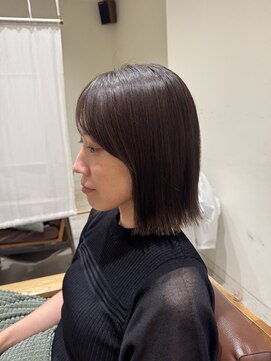 クウキ (kuuki) ぱつっと、ボブに、スタイルチェンジ