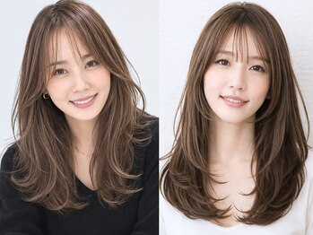 ジプソ 池袋西口(Gypso)の写真/第一印象の７割は顔まわりの髪で決まる！今の自分にちょうどいい上品な似合わせ髪にカットと透明感カラー